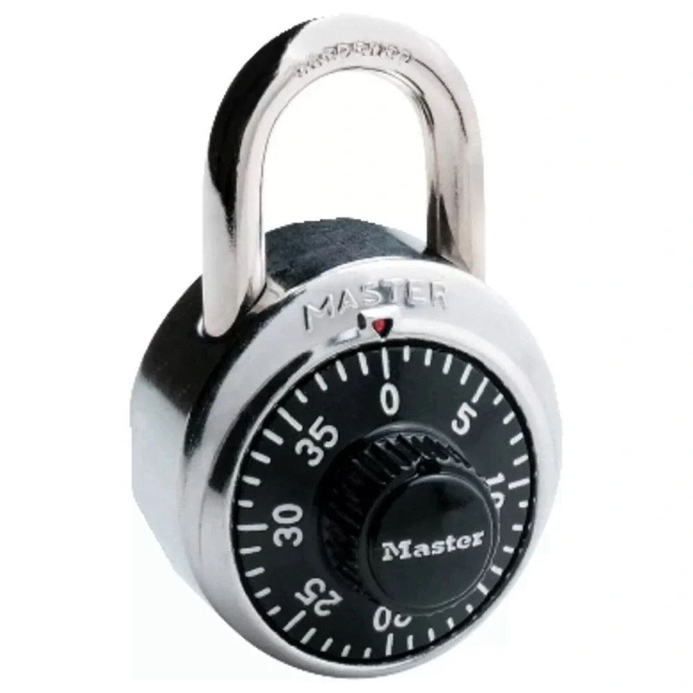 Master Lock 1500D Locker Lock Combination Padlock Black New Old Stock From‎ 1998